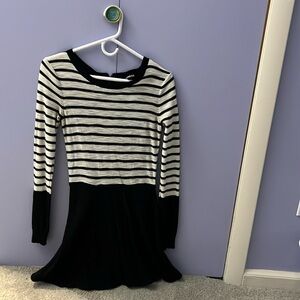 Long sleeve sweater dress